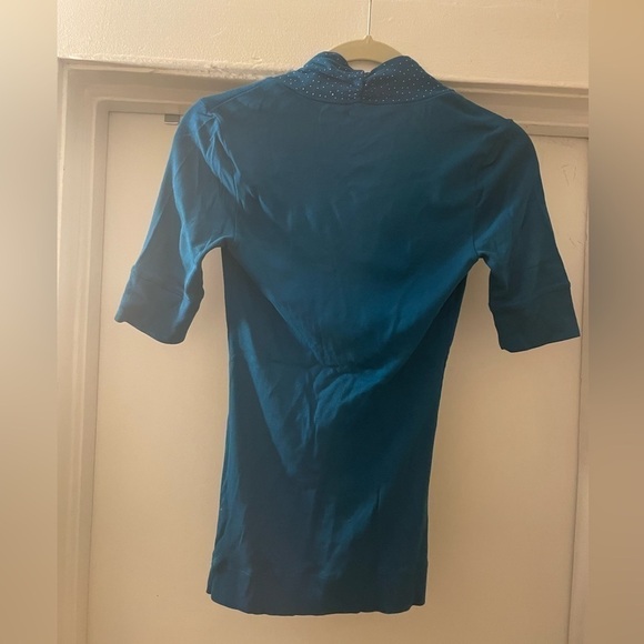 Express Teal Sexy Basic Tee Size Small - Picture 6 of 6